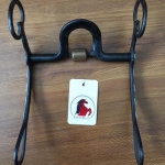 FRENO WESTERN, BOCADO HIERRO CON COSCOJA